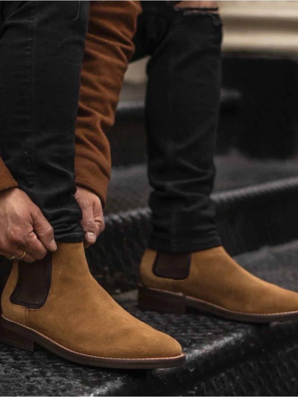 Thursday Boot Company Honey Suede Duke Boot Size 11.5